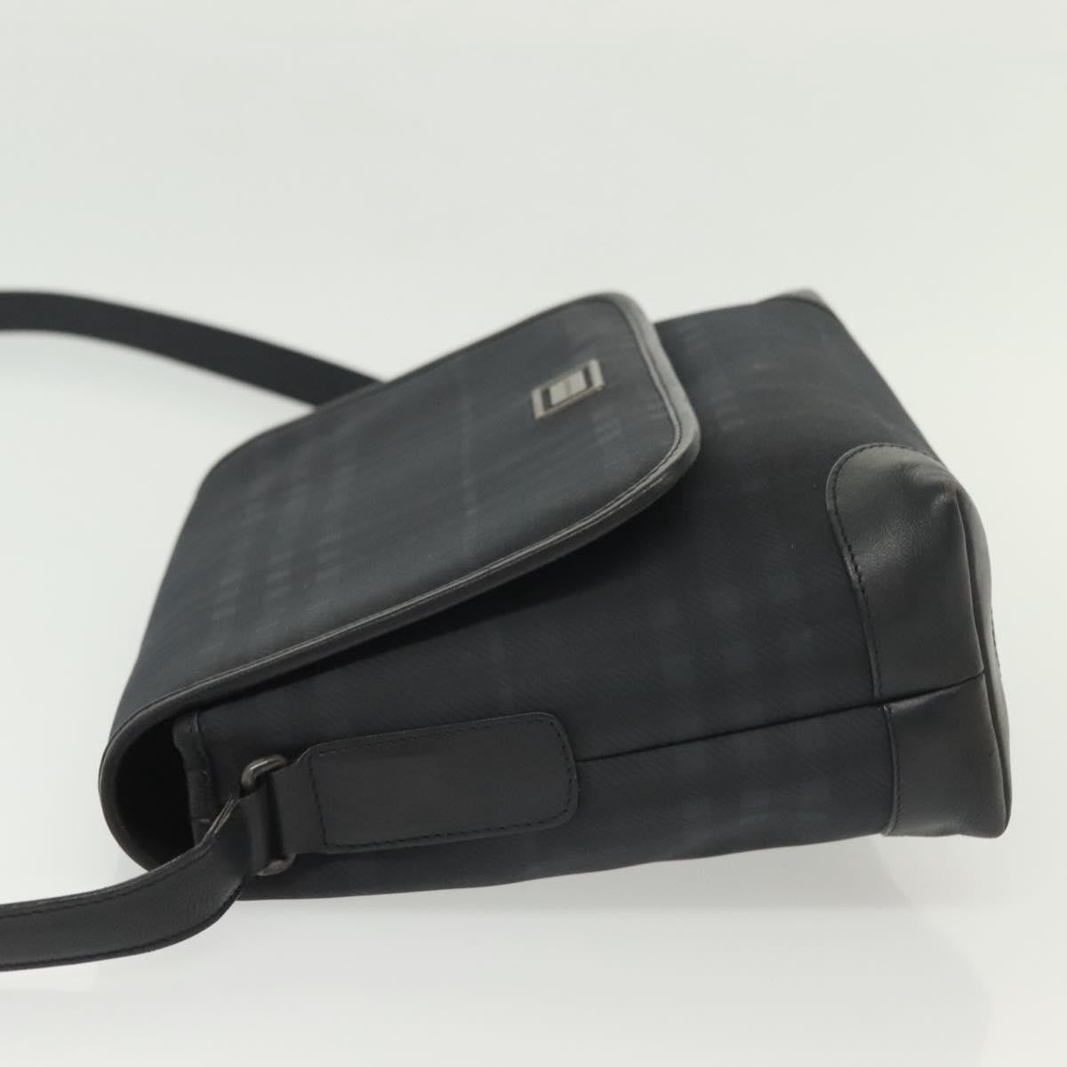 Burberry Nova check Shoulder bag Canvas, NAVY, CANVAS, Shoulder bag