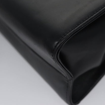 Salvatore Ferragamo Vintage Vara Bow Top Handle Bag Leather, NAVY, LEATHER, Handbag