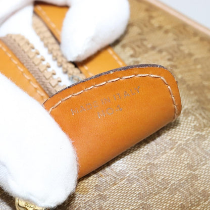 Celine Vintage Duffle Bag Macadam Coated Canvas, BEIGE, CANVAS, Handbag