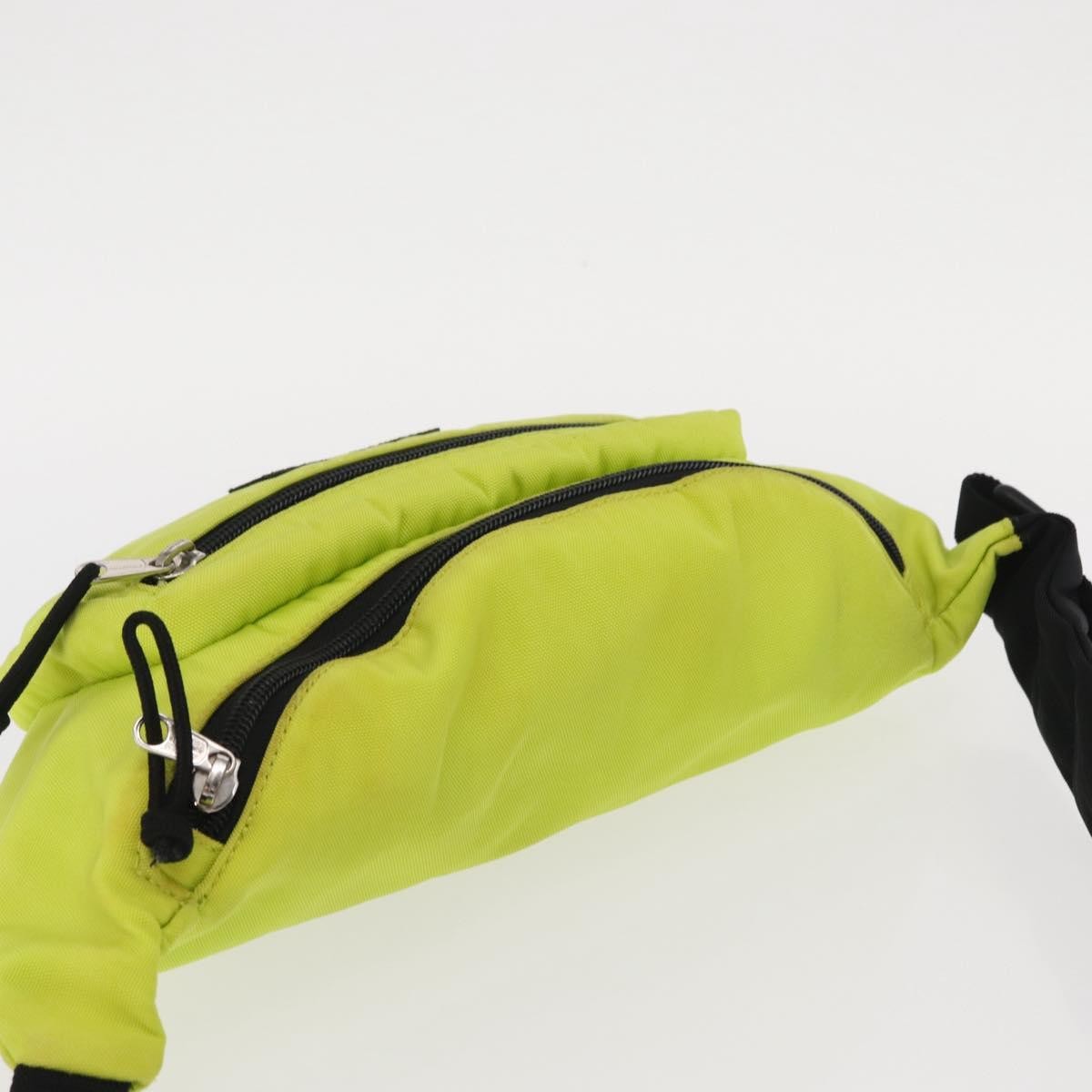 Balenciaga Explorer Belt Bag Nylon, YELLOW, NYLON, Shoulder bag