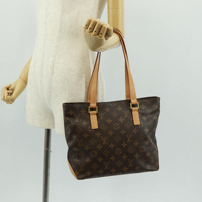 Louis Vuitton Cabas Piano Monogram Canvas, BROWN, CANVAS, Handbag
