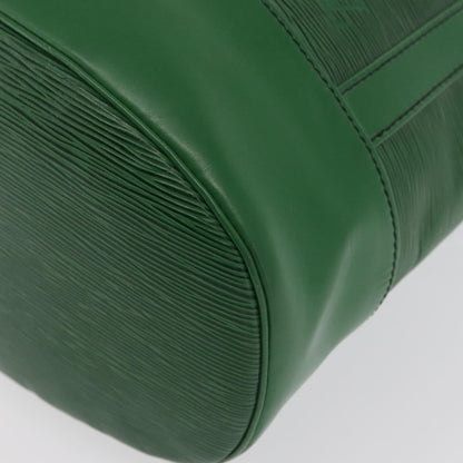Louis Vuitton Randonnee Backpack Epi Leather, Green, Leather, Backpack