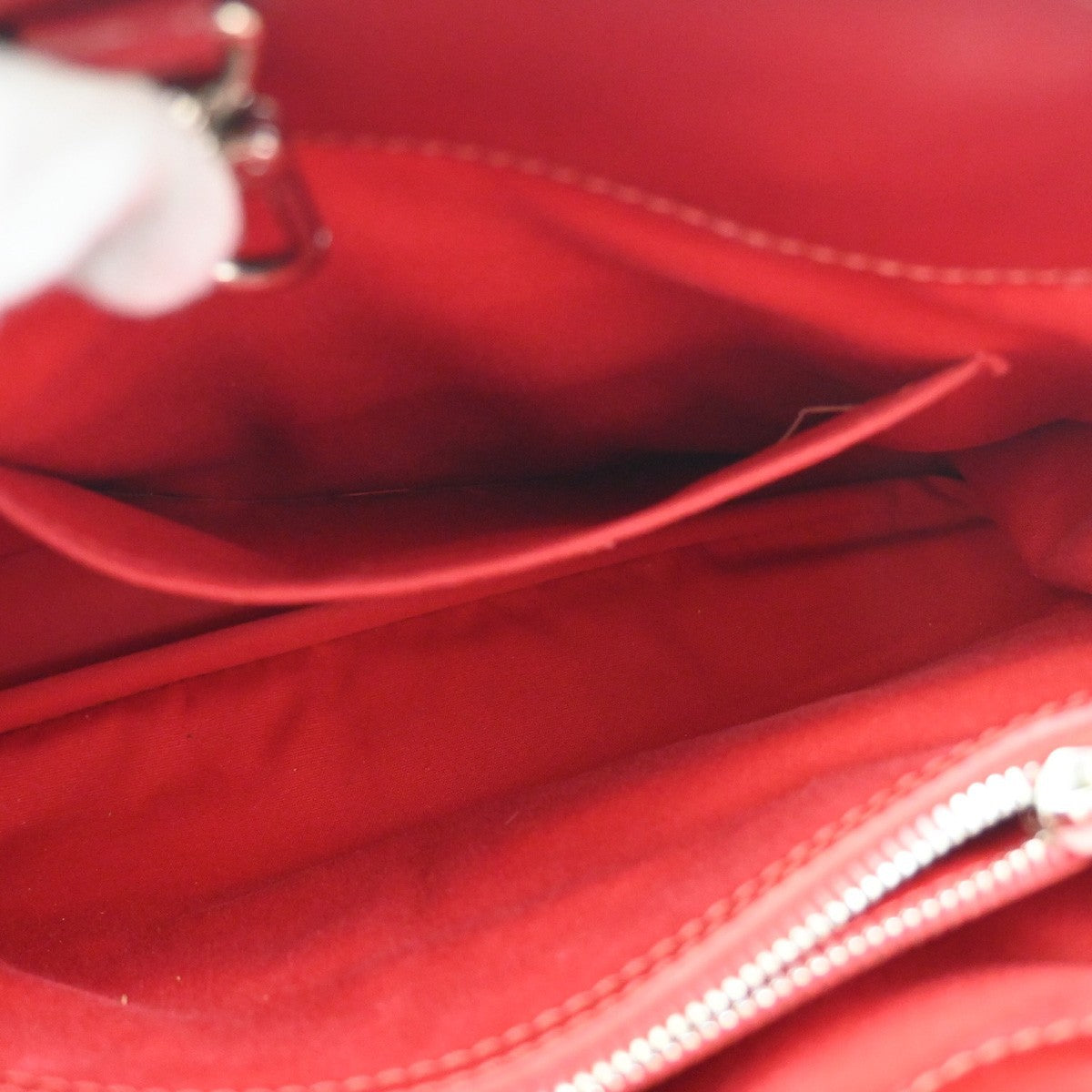 Louis Vuitton Passy Tote Epi Leather, RED, LEATHER, Tote bag