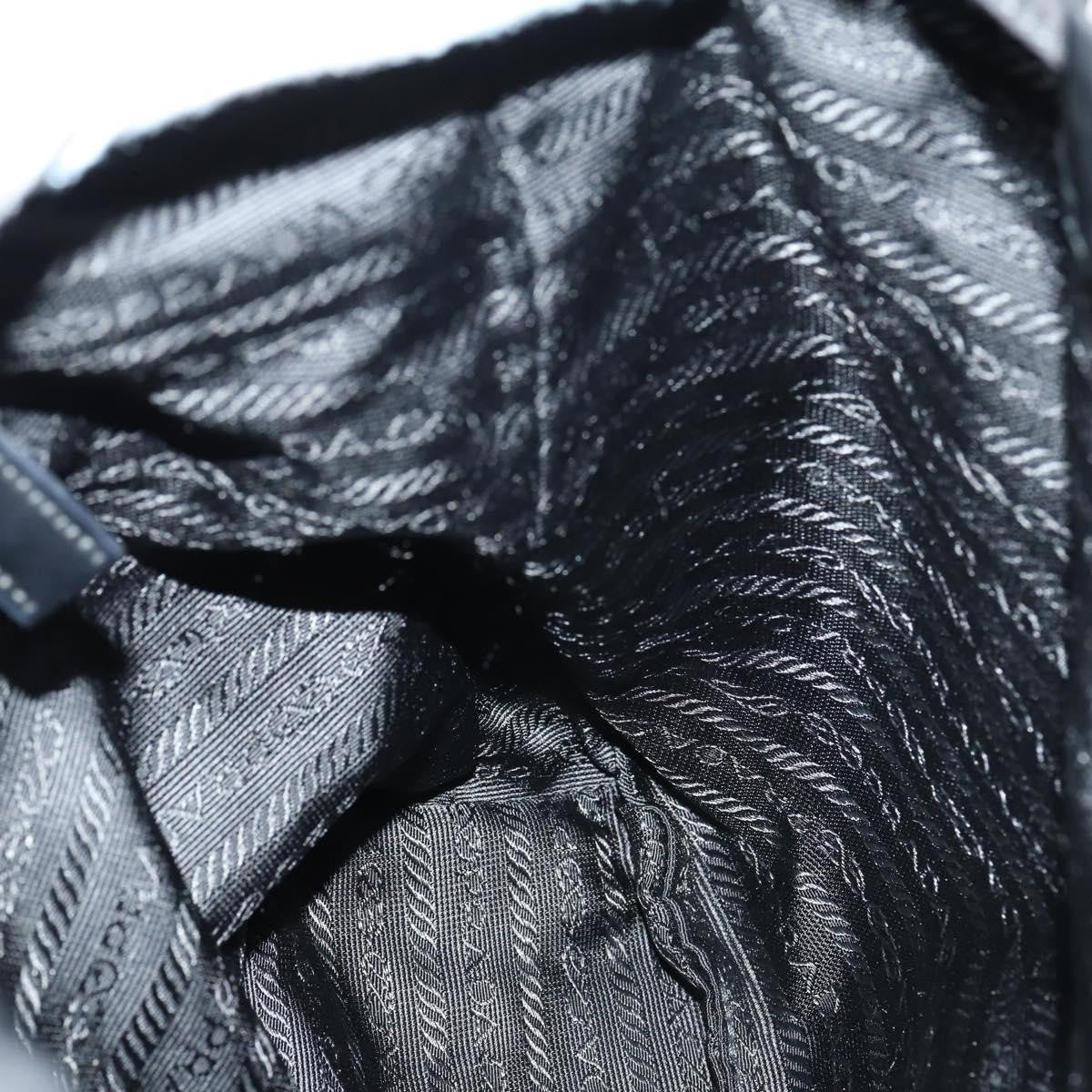 Prada Double Front Pocket Backpack Tessuto, BLACK, NYLON, Backpack