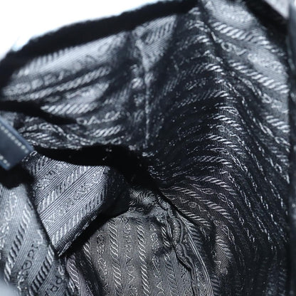 Prada Double Front Pocket Backpack Tessuto, BLACK, NYLON, Backpack