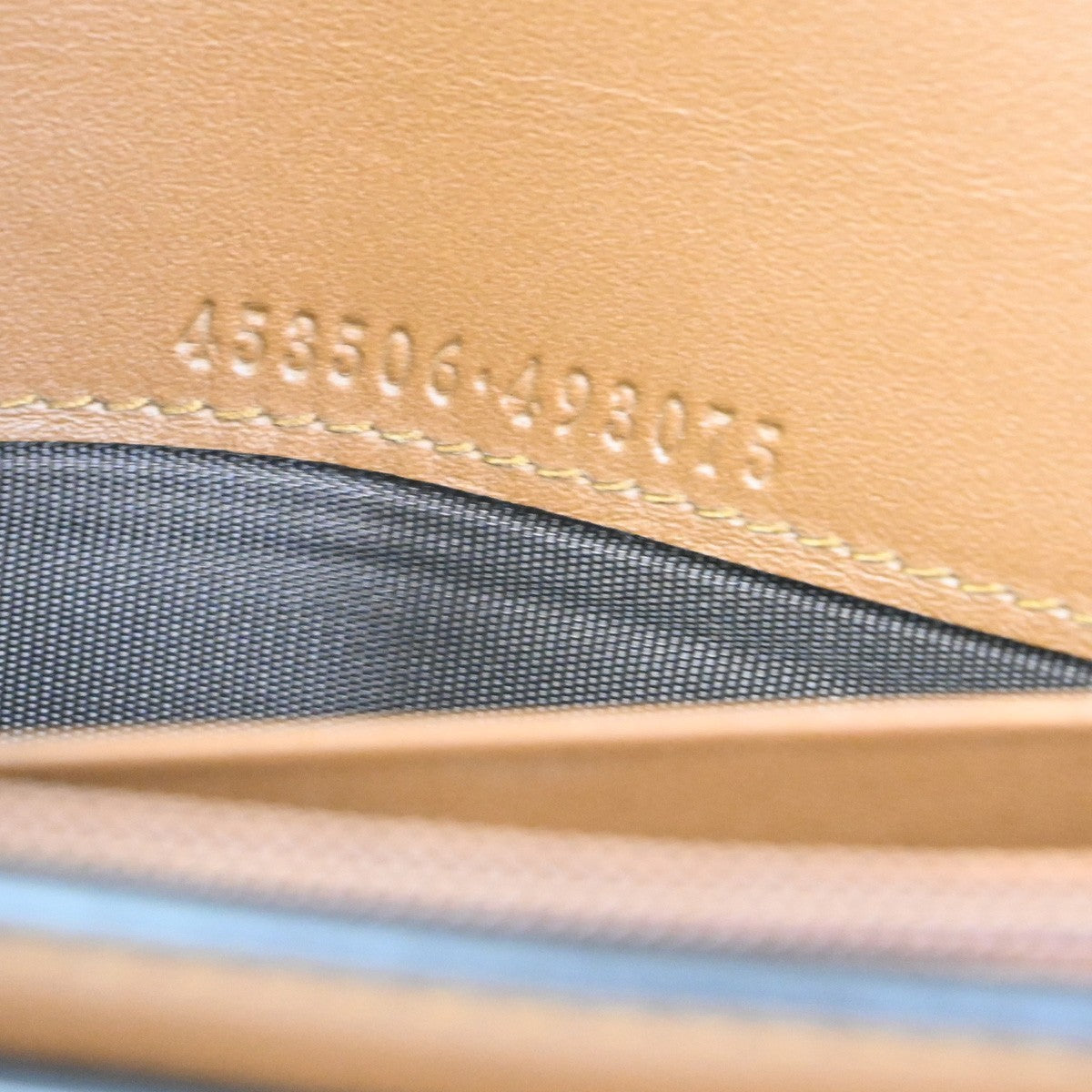 Gucci Padlock Continental Chain Wallet GG Coated Canvas and Leather, BROWN, CANVAS, Clutche & pouche