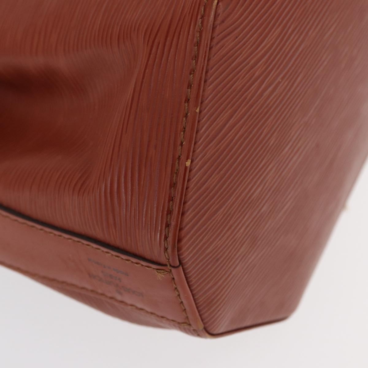 Louis Vuitton Vintage Sac d'Epaule Handbag Epi Leather, BROWN, LEATHER, Shoulder bag