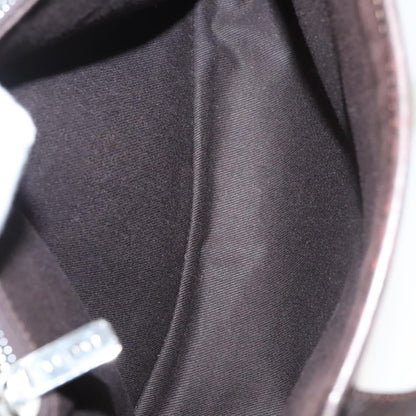 Celine Vintage Macadam Handbag Canvas, BEIGE, CANVAS, Handbag