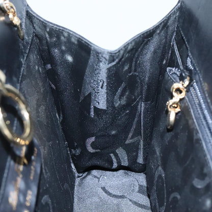 Salvatore Ferragamo Gancini Shoulder Bag Leather, BLACK, LEATHER, Shoulder bag