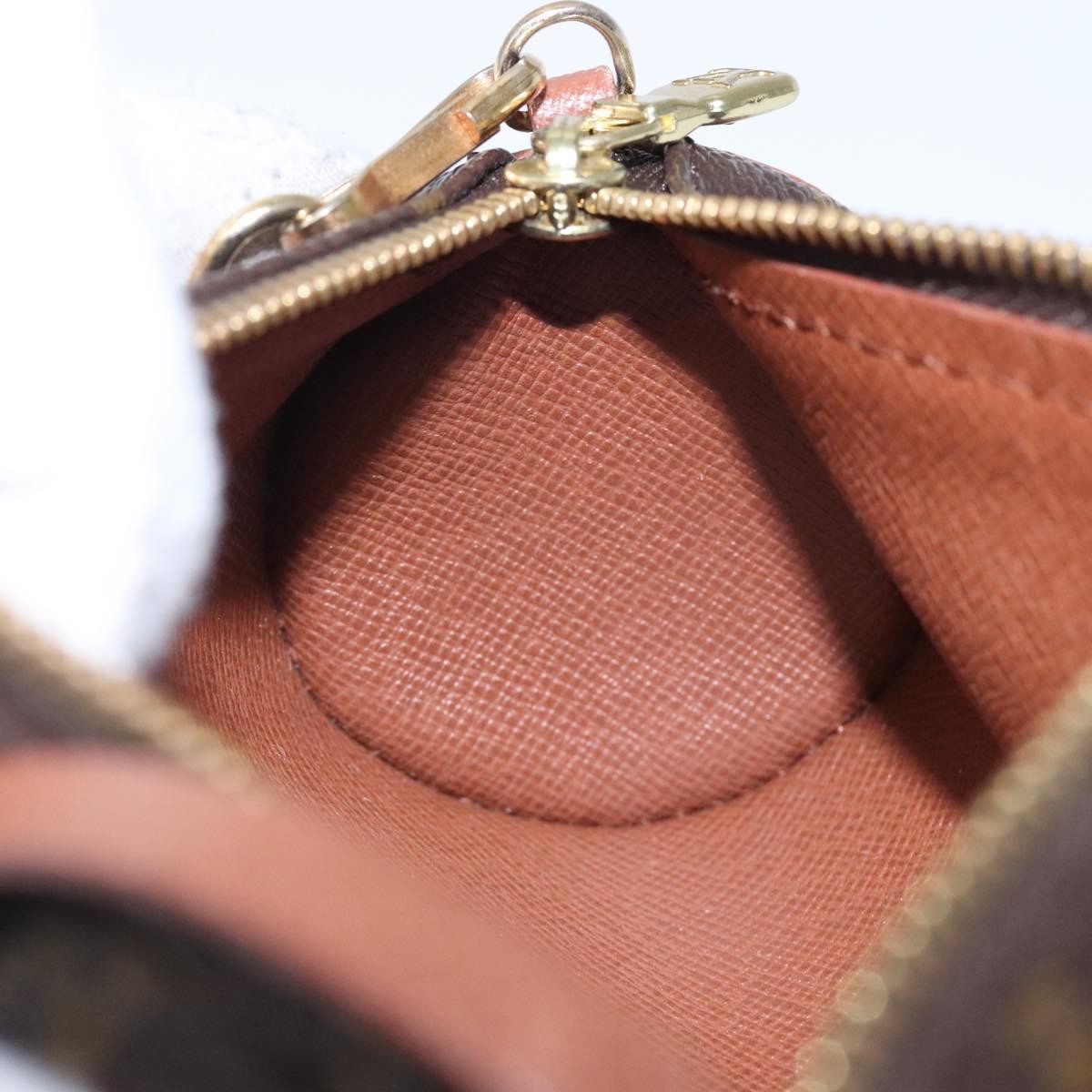 Louis Vuitton Papillon Pochette Monogram Canvas, BROWN, CANVAS, Handbag