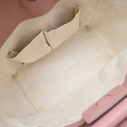 Gucci Swing Tote Leather, BROWN, LEATHER, Tote bag