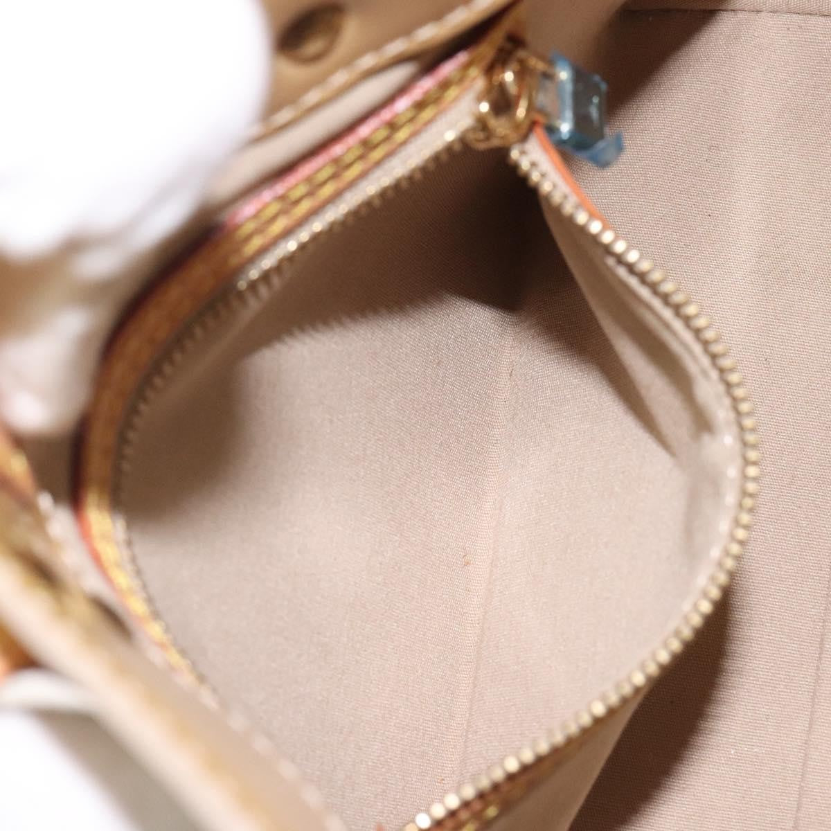 Louis Vuitton Reade Handbag Monogram Vernis, BEIGE, PATENT_LEATHER, Handbag