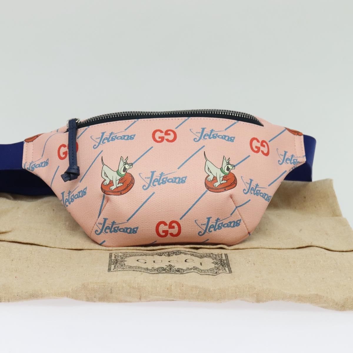 Gucci Children's Belt Bag GUCCI x The Jetsons, PINK, PVC, Shoulder bag