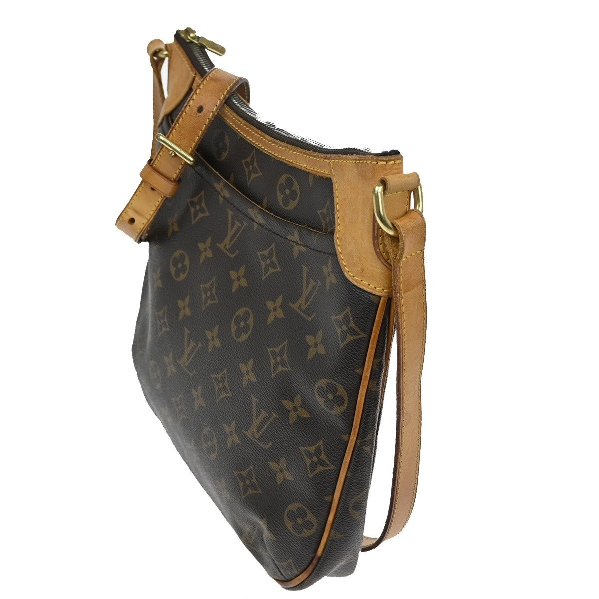 Louis Vuitton Odeon Handbag Monogram Canvas, BROWN, CANVAS, Shoulder bag