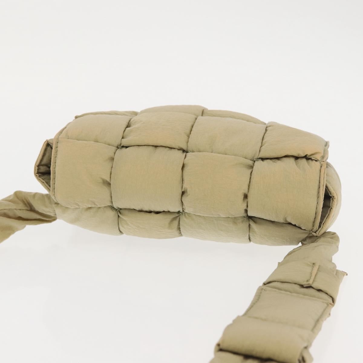Bottega Veneta Padded Tech Cassette Crossbody Bag Intrecciato Nylon, BEIGE, NYLON, Crossbody bag