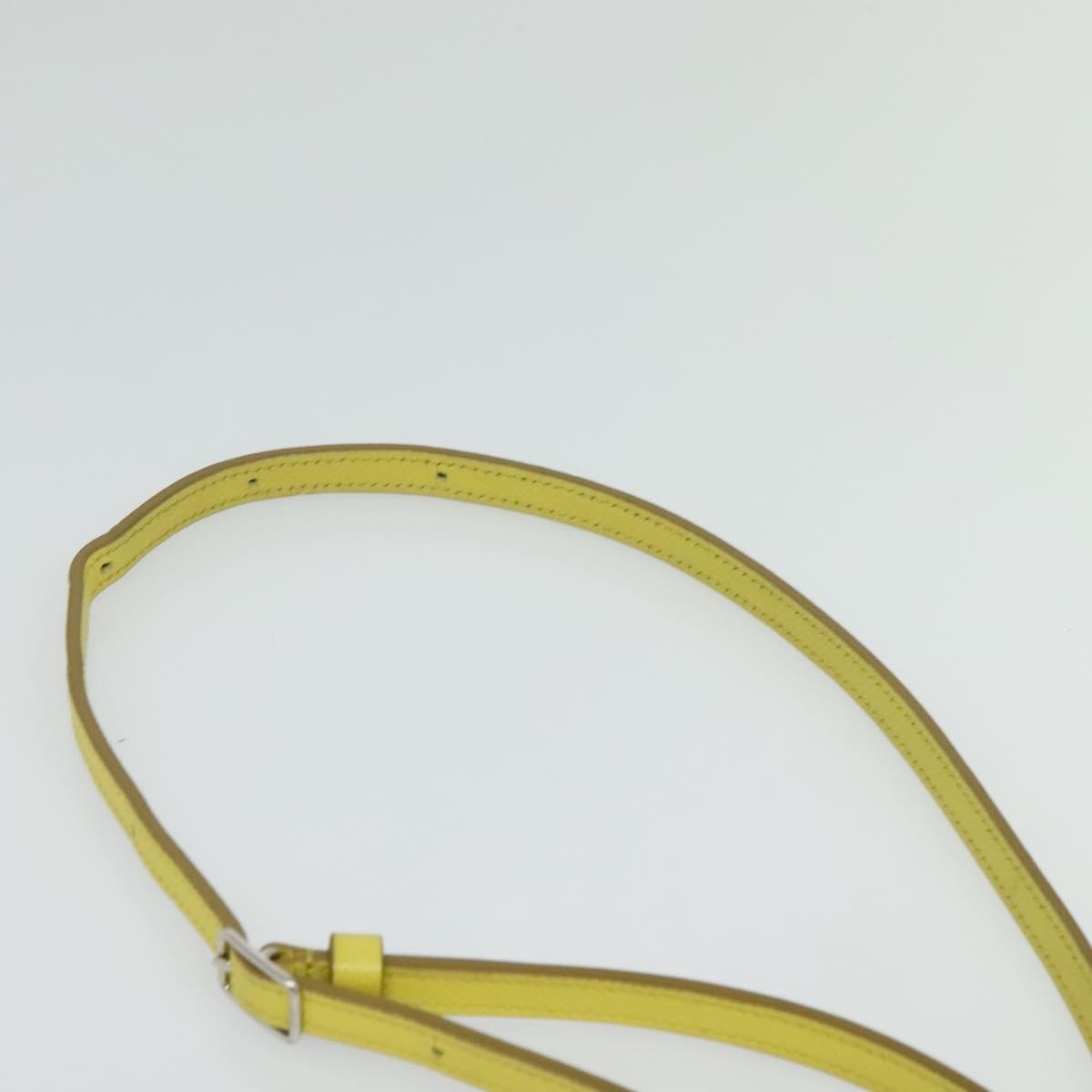 Celine Trotteur Crossbody Bag Grainy Leather, YELLOW, LEATHER, Crossbody bag