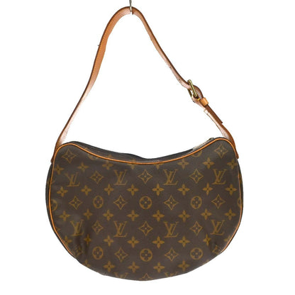 Louis Vuitton Croissant Handbag Monogram Canvas, Brown, Canvas, Handbag