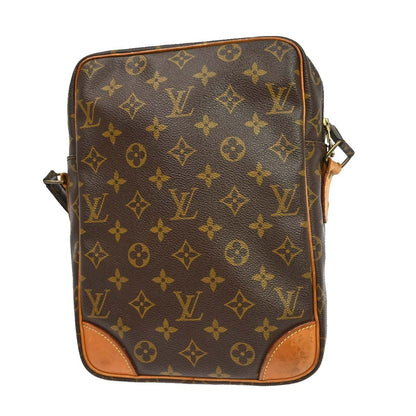 Louis Vuitton Danube Handbag Monogram Canvas, Brown, Canvas, Shoulder Bag