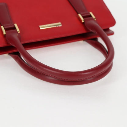 Burberry Vintage Handbag Leather, RED, LEATHER, Handbag