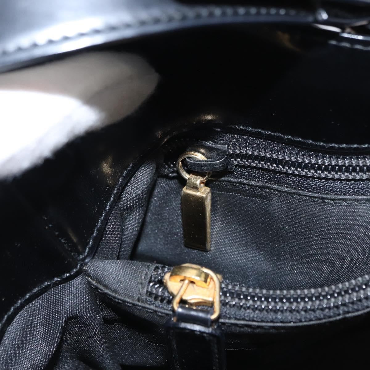 Salvatore Ferragamo Gancini Shoulder Bag Leather, BLACK, LEATHER, Shoulder bag