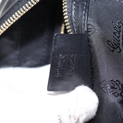 Gucci Hysteria Convertible Top Handle Bag Patent, BLACK, PATENT_LEATHER, Handbag