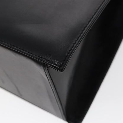 Salvatore Ferragamo Vintage Shoulder Bag Leather, BLACK, LEATHER, Shoulder bag