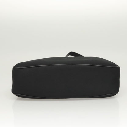 Salvatore Ferragamo Vintage Shoulder Bag Nylon, BLACK, NYLON, Shoulder bag