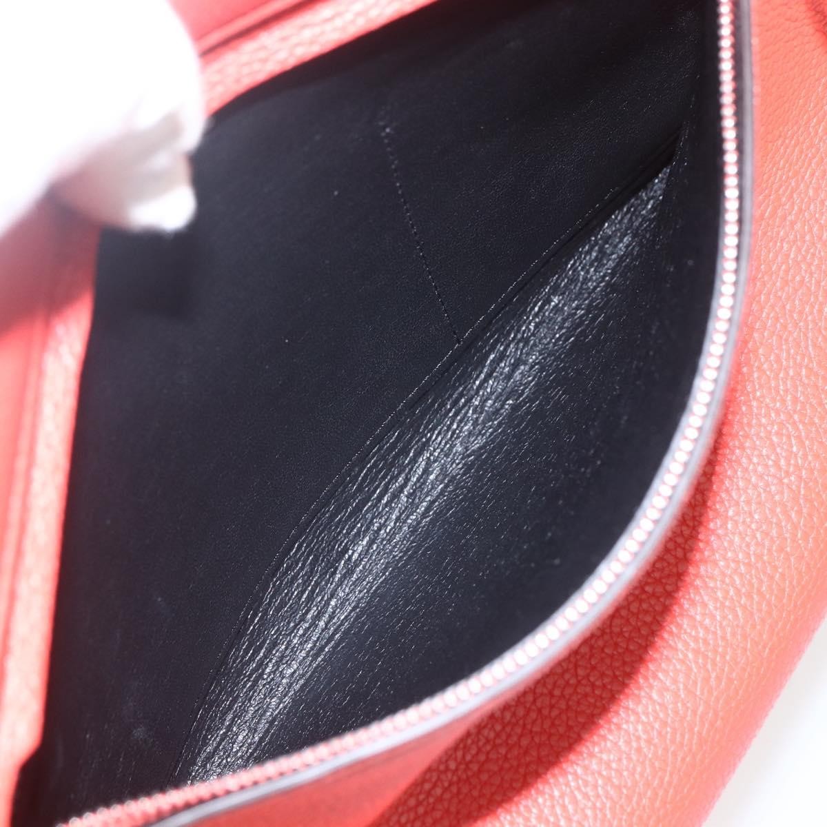 Celine Trapeze Bag Leather, RED, LEATHER, Handbag