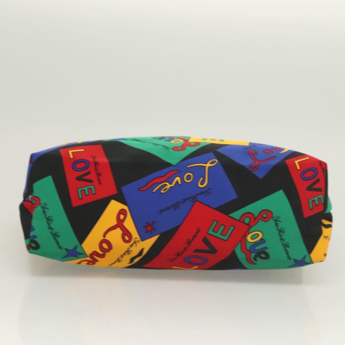 Saint Laurent Zipped Pouch Printed Python, MULTICOLOUR, NYLON, Clutche & pouche