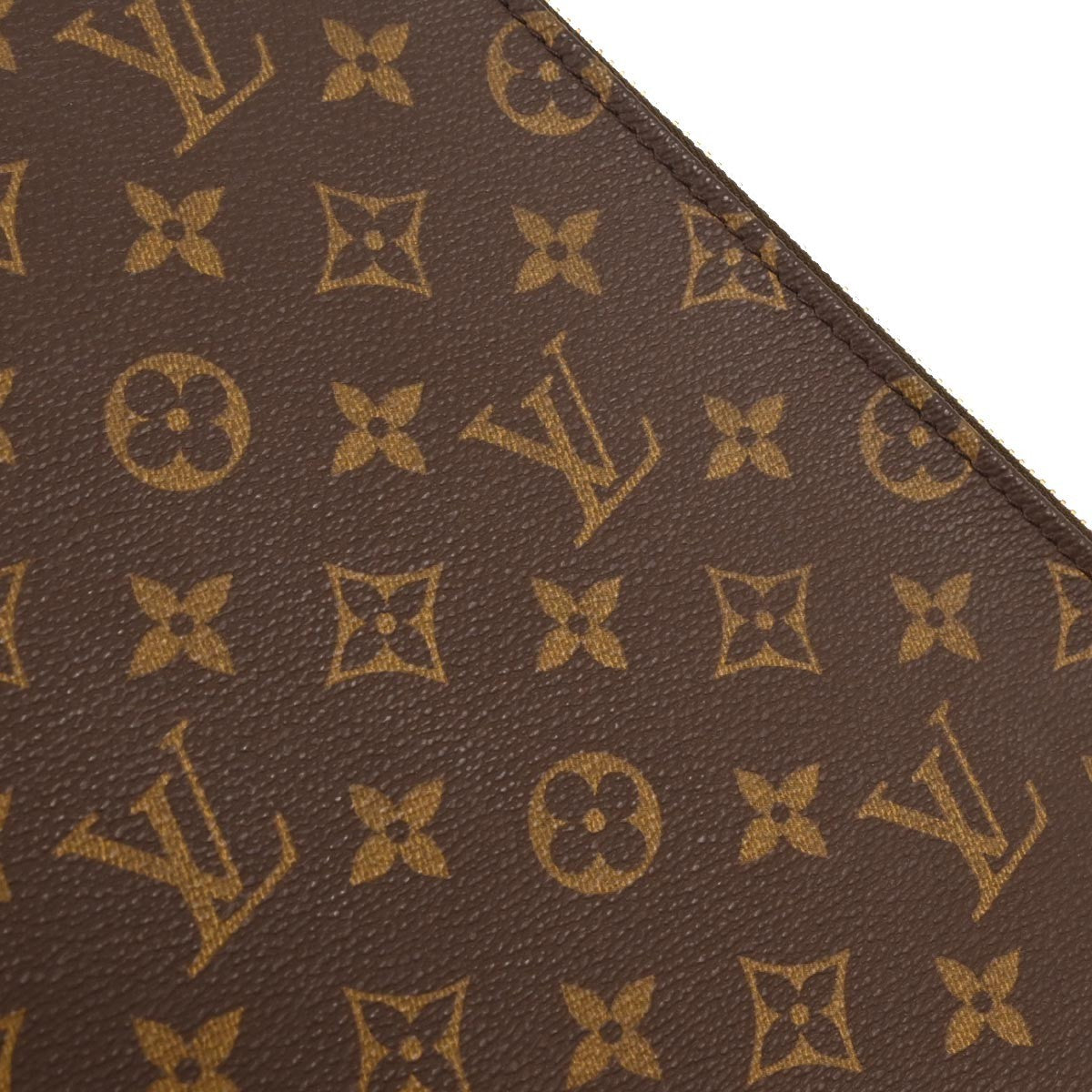 Louis Vuitton Etui Voyage Pouch Monogram Canvas, BROWN, CANVAS, Clutche & pouche