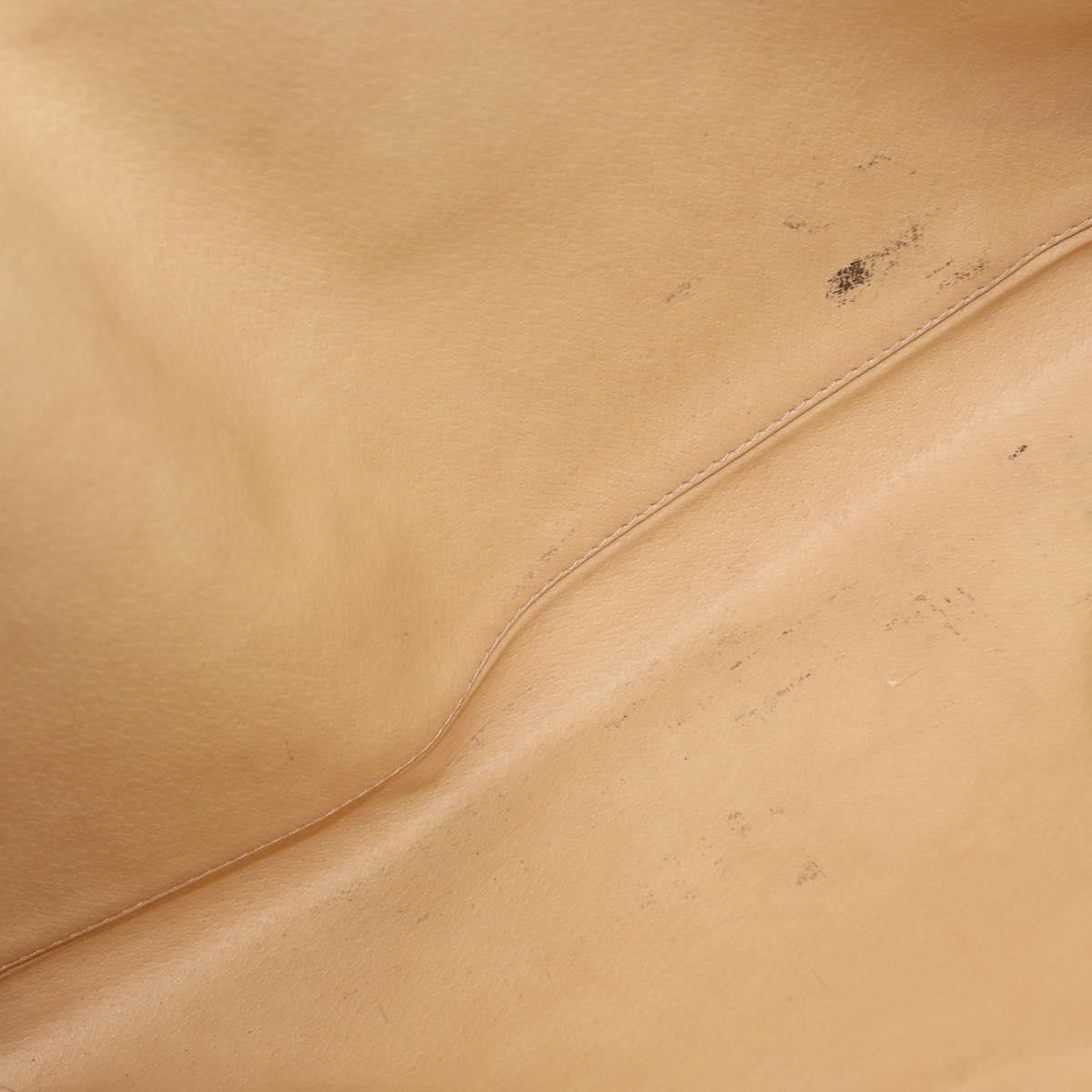 Celine Macadam Pochette Clutch, BEIGE, PVC, Clutche & pouche