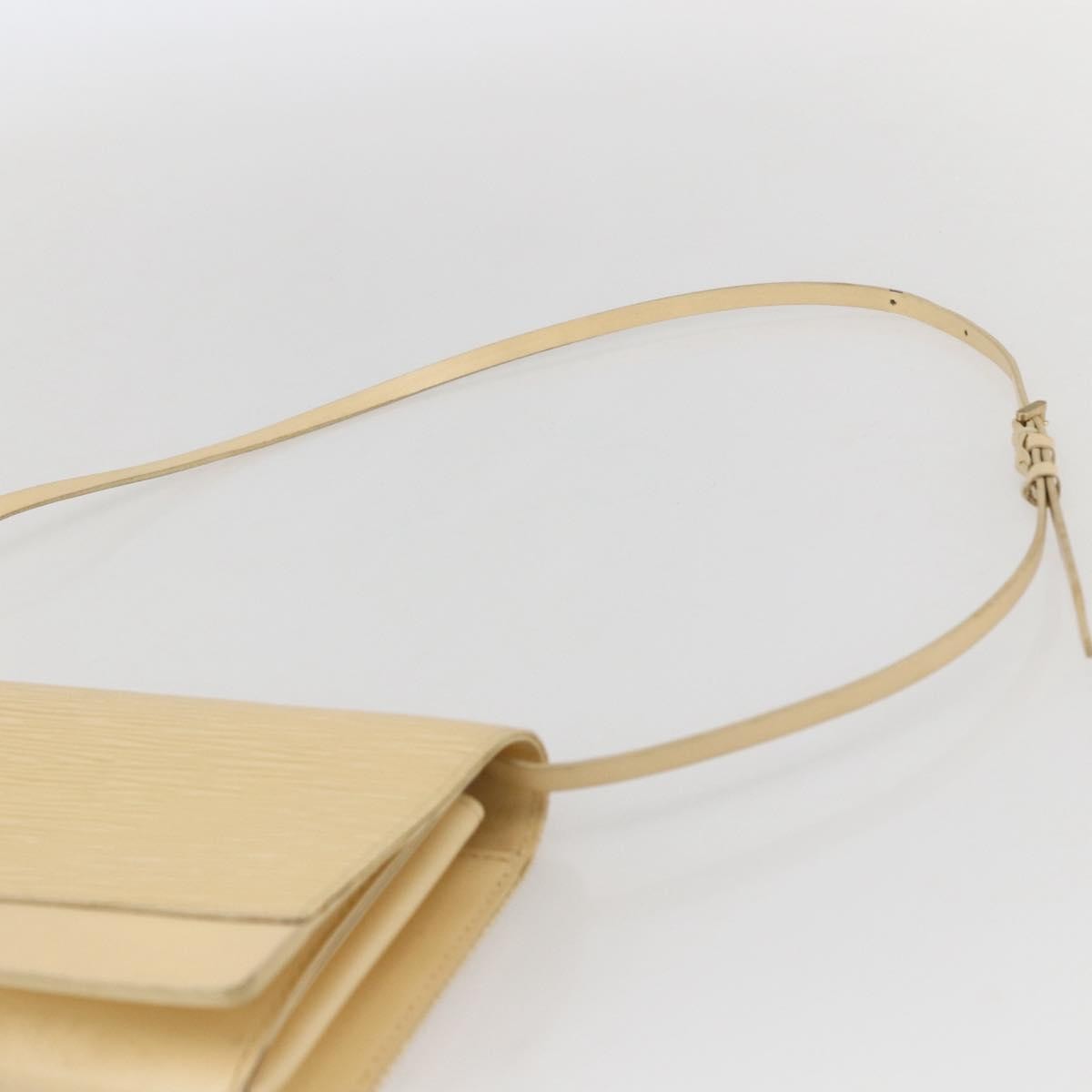 Louis Vuitton Honfleur Handbag Epi Leather, BEIGE, LEATHER, Clutche & pouche