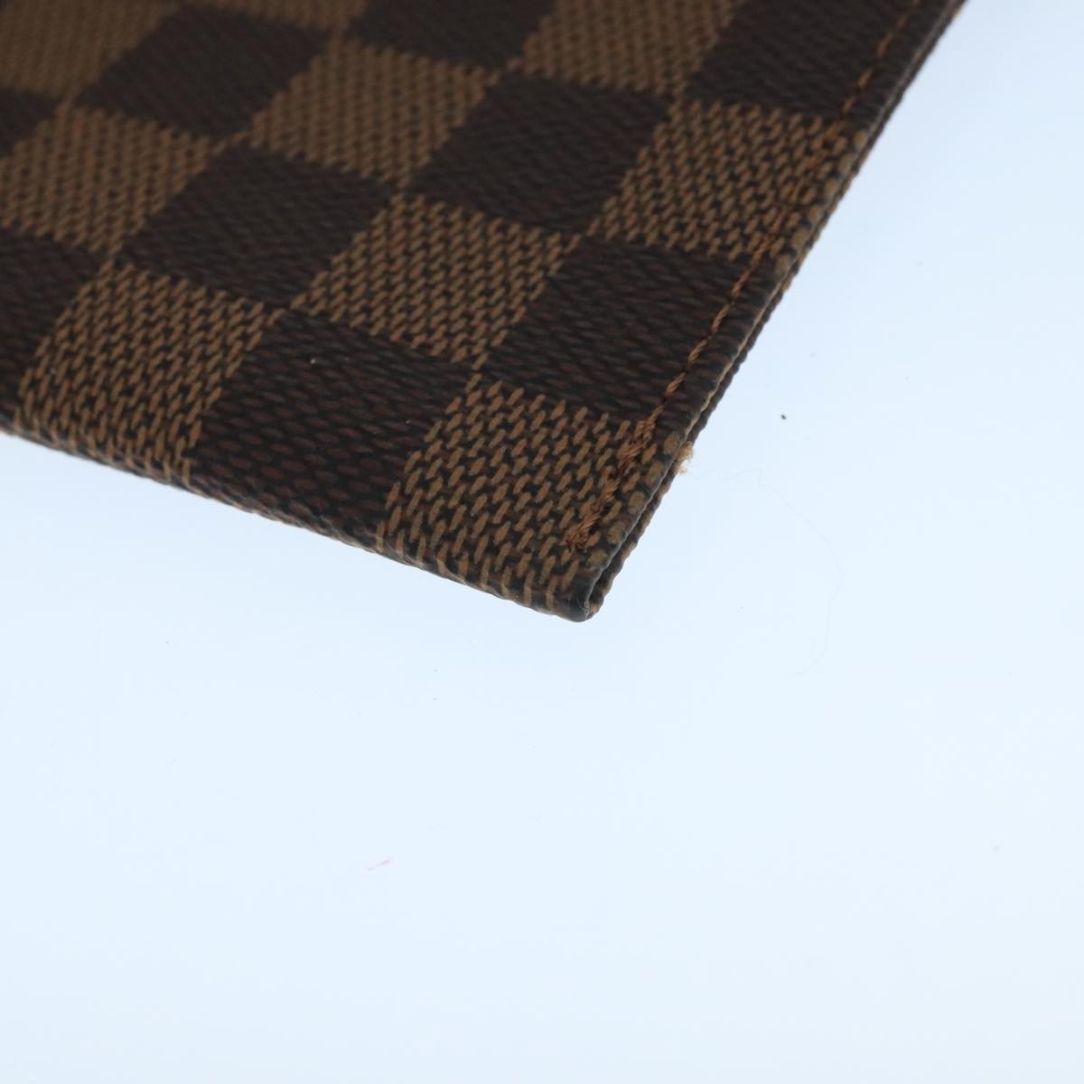 Louis Vuitton Clifton Pouch Damier, Brown, Canvas, Clutch