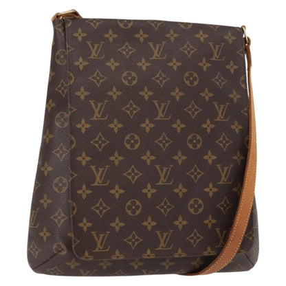Louis Vuitton Musette Salsa Handbag Monogram Canvas, BROWN, CANVAS, Shoulder bag