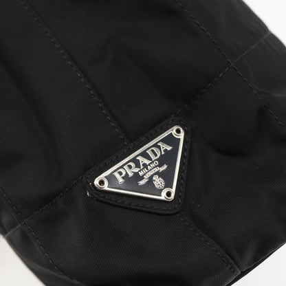 Prada Vintage Shoulder Bag Tessuto, BLACK, NYLON, Shoulder bag