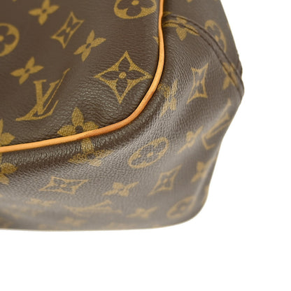 Louis Vuitton Deauville Handbag Monogram Canvas, BROWN, CANVAS, Handbag