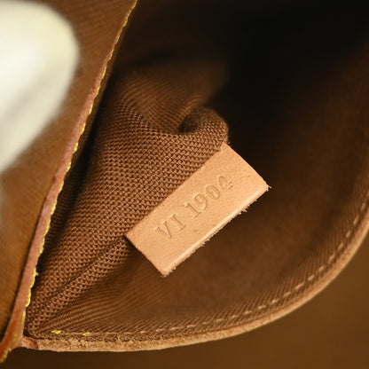 Louis Vuitton Alma Handbag Monogram Canvas, BROWN, CANVAS, Handbag