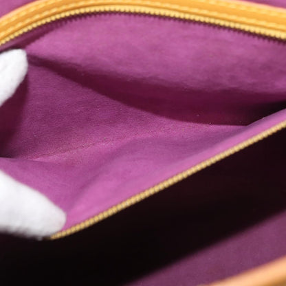 Louis Vuitton Saint Jacques Handbag Epi Leather, YELLOW, LEATHER, Shoulder bag