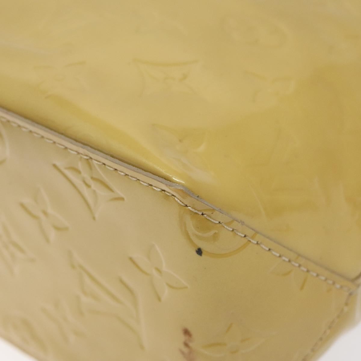 Louis Vuitton Reade Handbag Monogram Vernis, BEIGE, PATENT_LEATHER, Handbag