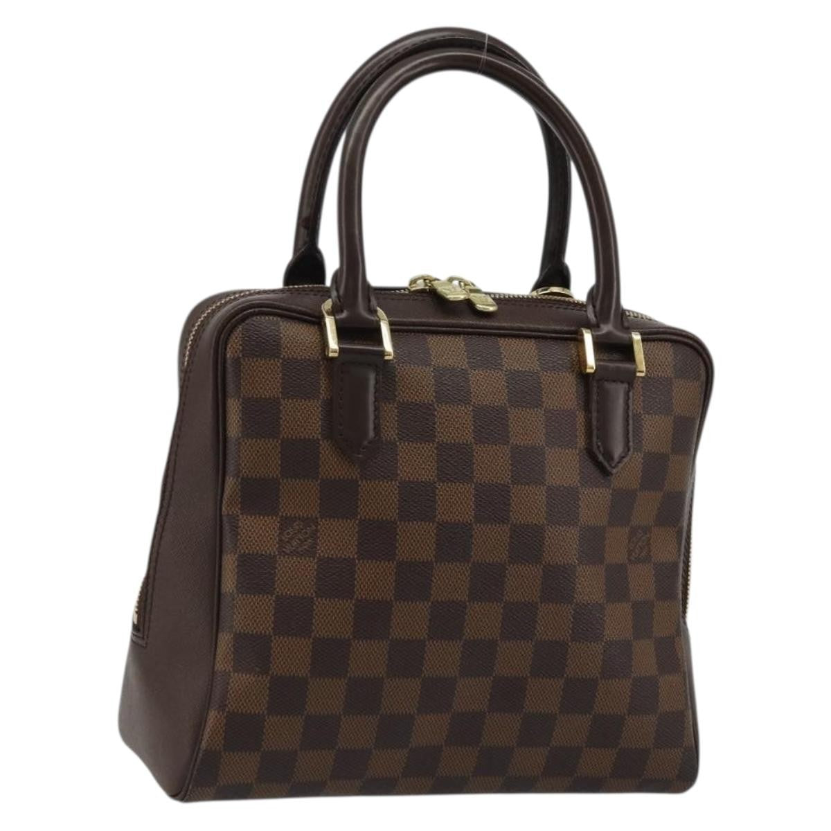 Louis Vuitton Triana Bag Damier, Brown, Canvas, Handbag