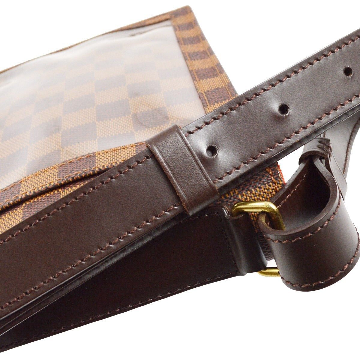 Louis Vuitton Portobello Messenger Damier, BROWN, CANVAS, Shoulder bag