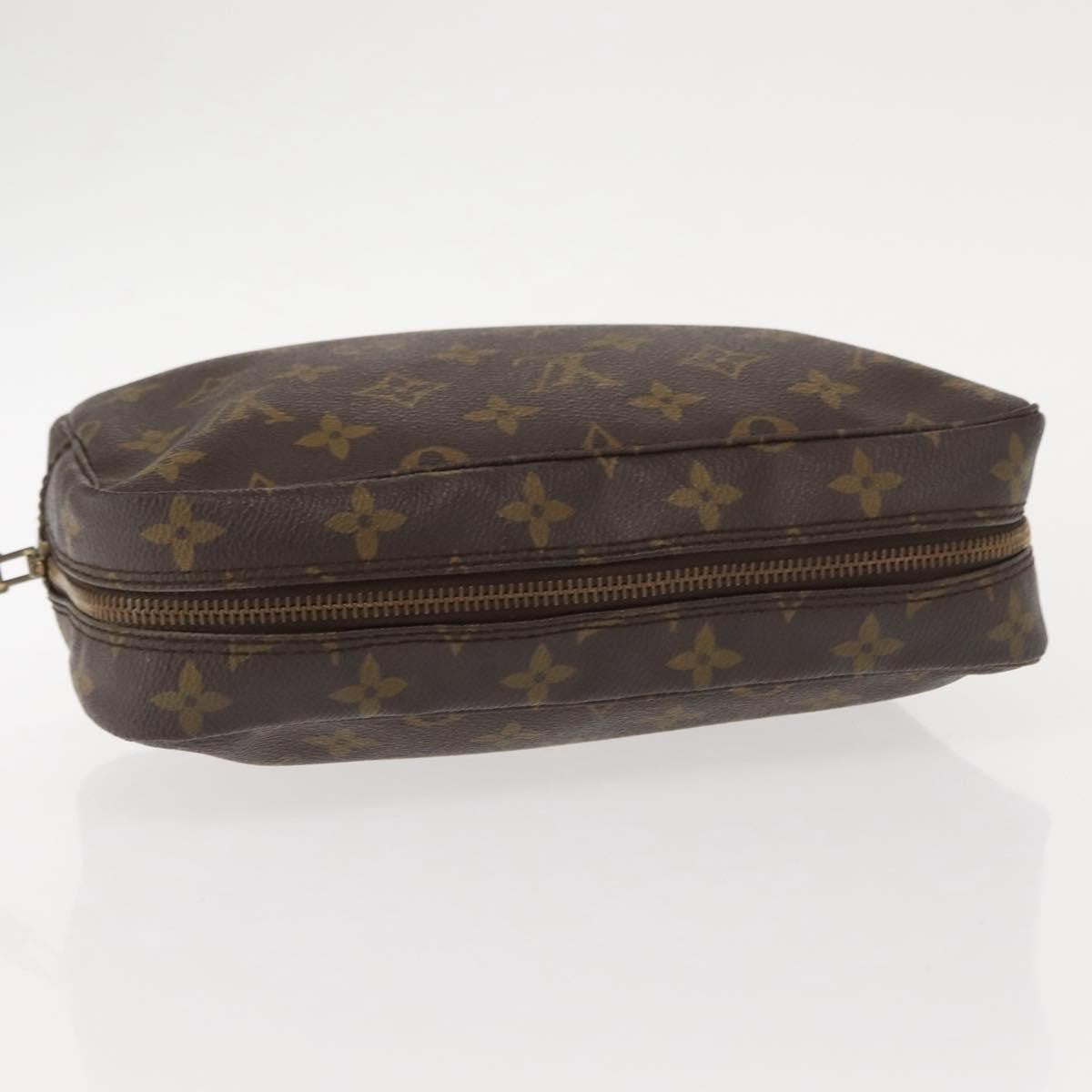 Louis Vuitton Trousse Toiletry Pouch Monogram Canvas, BROWN, CANVAS, Toiletry Case