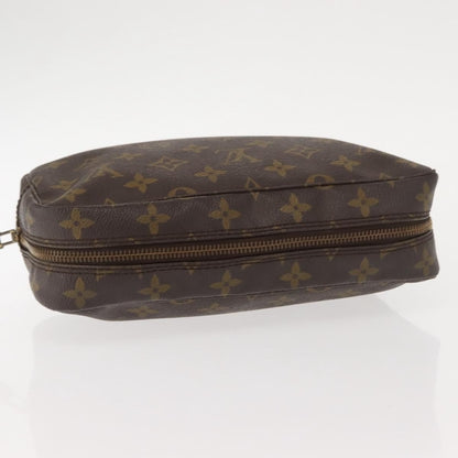 Louis Vuitton Trousse Toiletry Pouch Monogram Canvas, BROWN, CANVAS, Toiletry Case