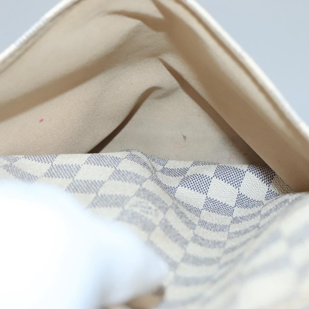 Louis Vuitton Totally Handbag Damier, WHITE, CANVAS, Tote bag