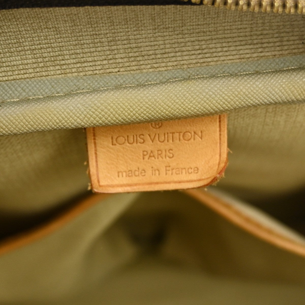 Louis Vuitton Deauville Handbag Monogram Canvas, BROWN, CANVAS, Handbag