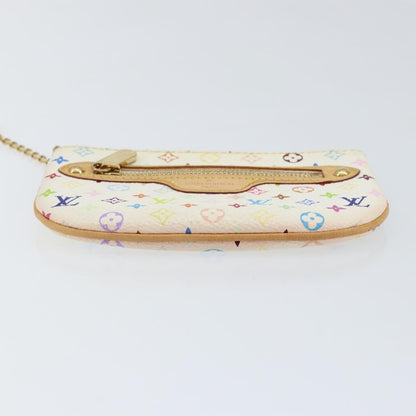 Louis Vuitton Pochette clés NM Monogram Multicolor Canvas, MULTICOLOUR, CANVAS, Wallets