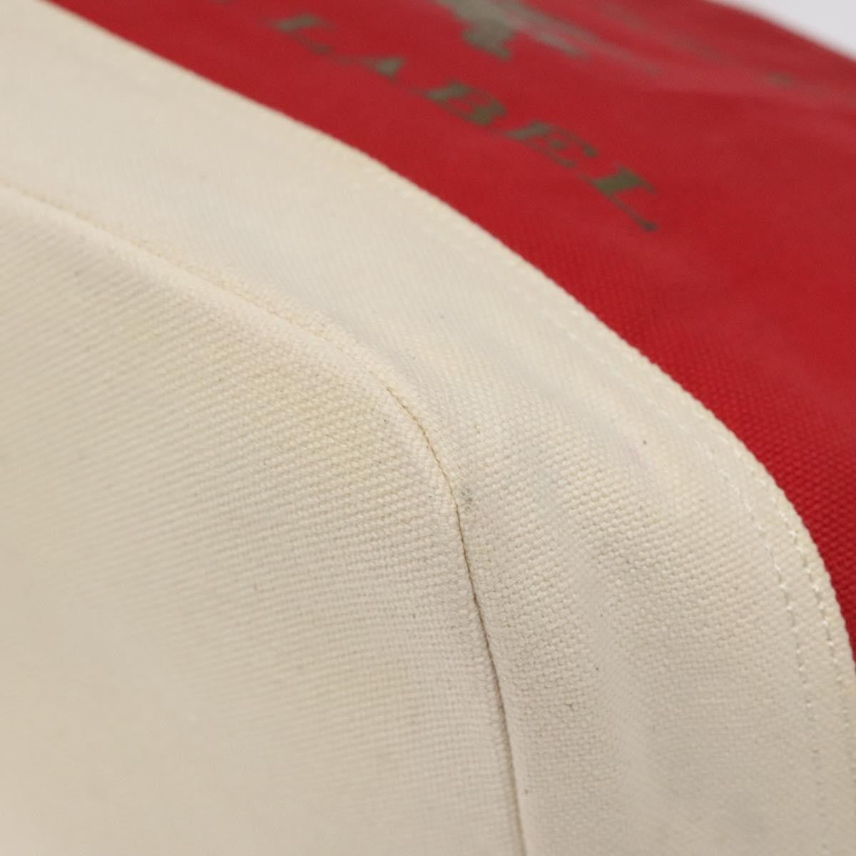 Burberry Blue Label Tote Bag Canvas, RED, CANVAS, Tote bag