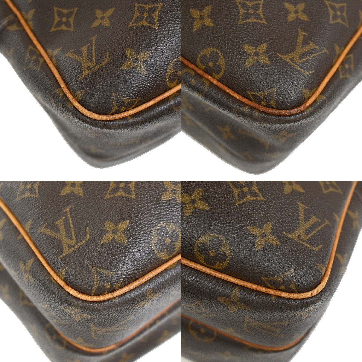 Louis Vuitton Reporter Bag Monogram Canvas, BROWN, CANVAS, Crossbody bag