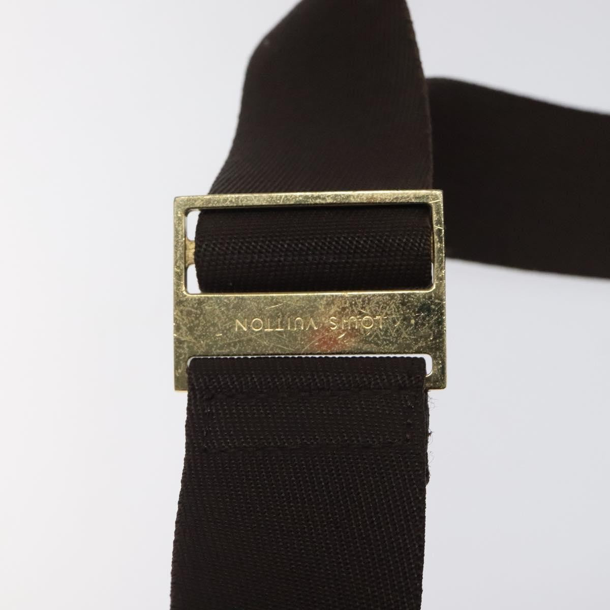 Louis Vuitton Geronimos Waist Bag Damier, BROWN, CANVAS, Shoulder bag