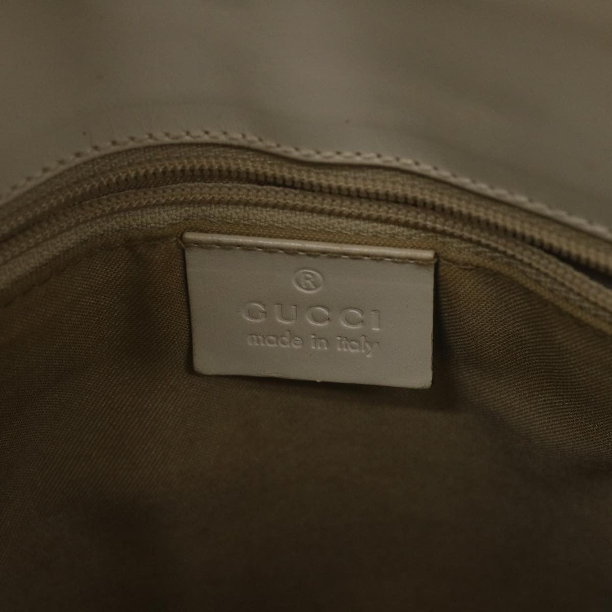 Gucci GG Canvas Bag Canvas, BEIGE, CANVAS, Handbag